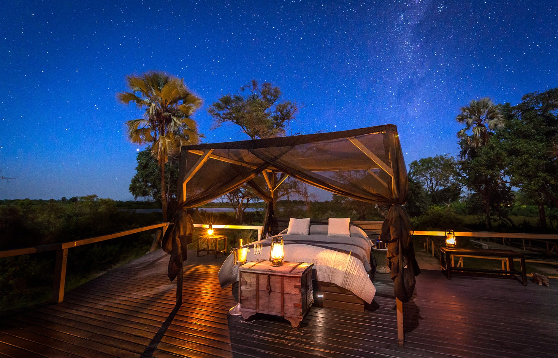 Most Romantic Star Beds in Africa. TravelPlusStyle.com