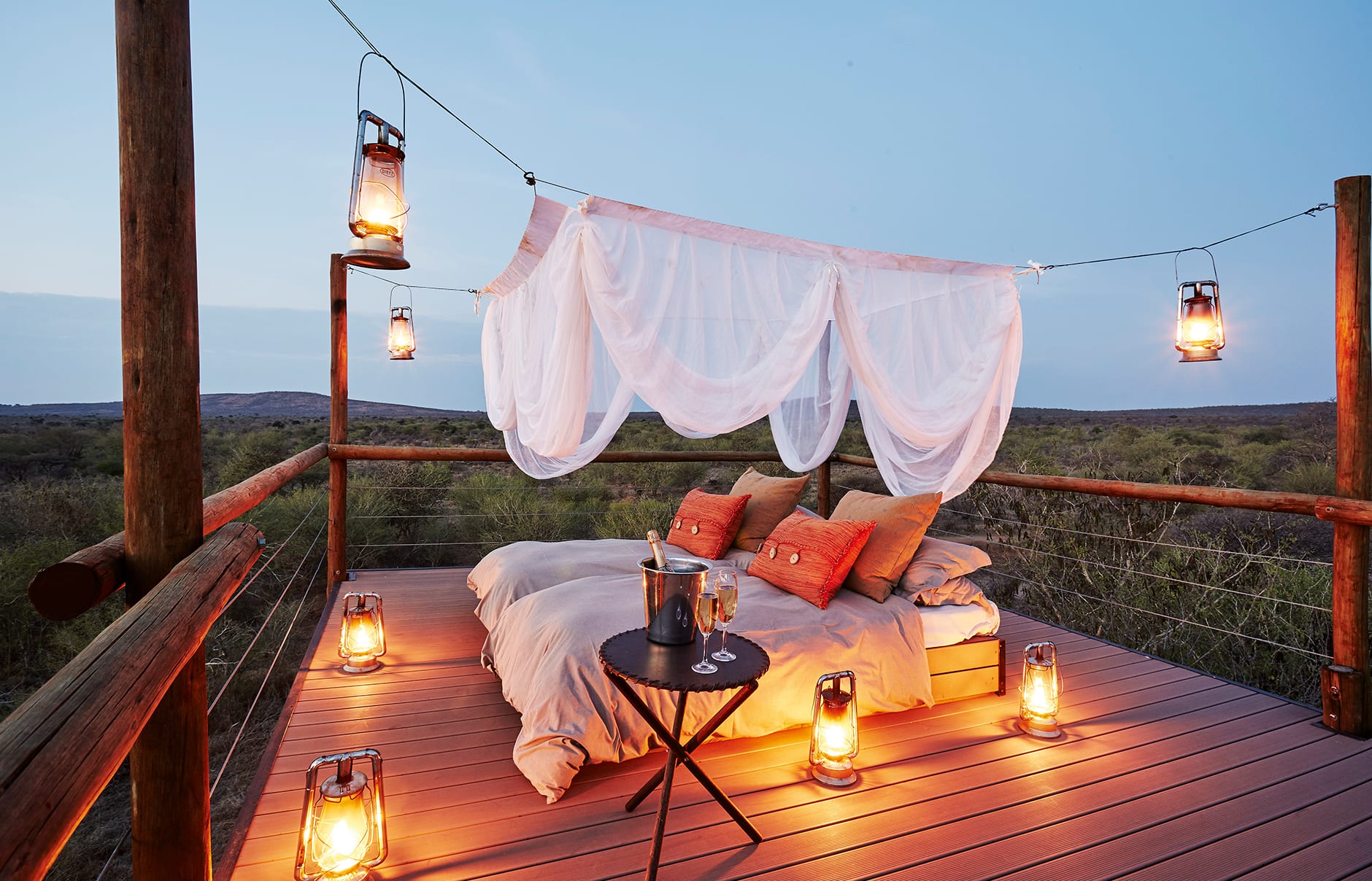 Most Romantic Star Beds in Africa. TravelPlusStyle.com