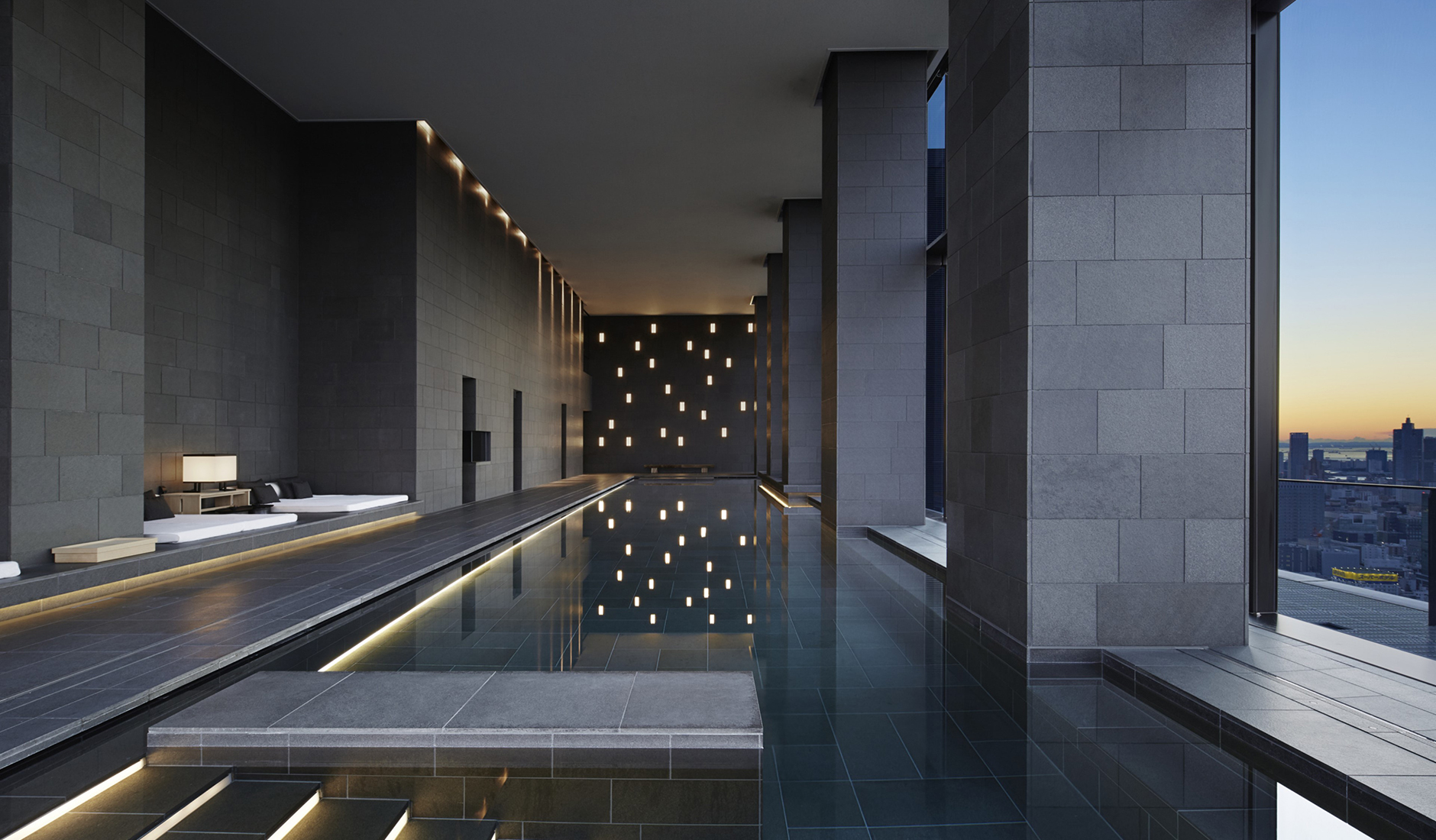 Aman Tokyo, Japan - Swimming Pool • TravelPlusStyle.com