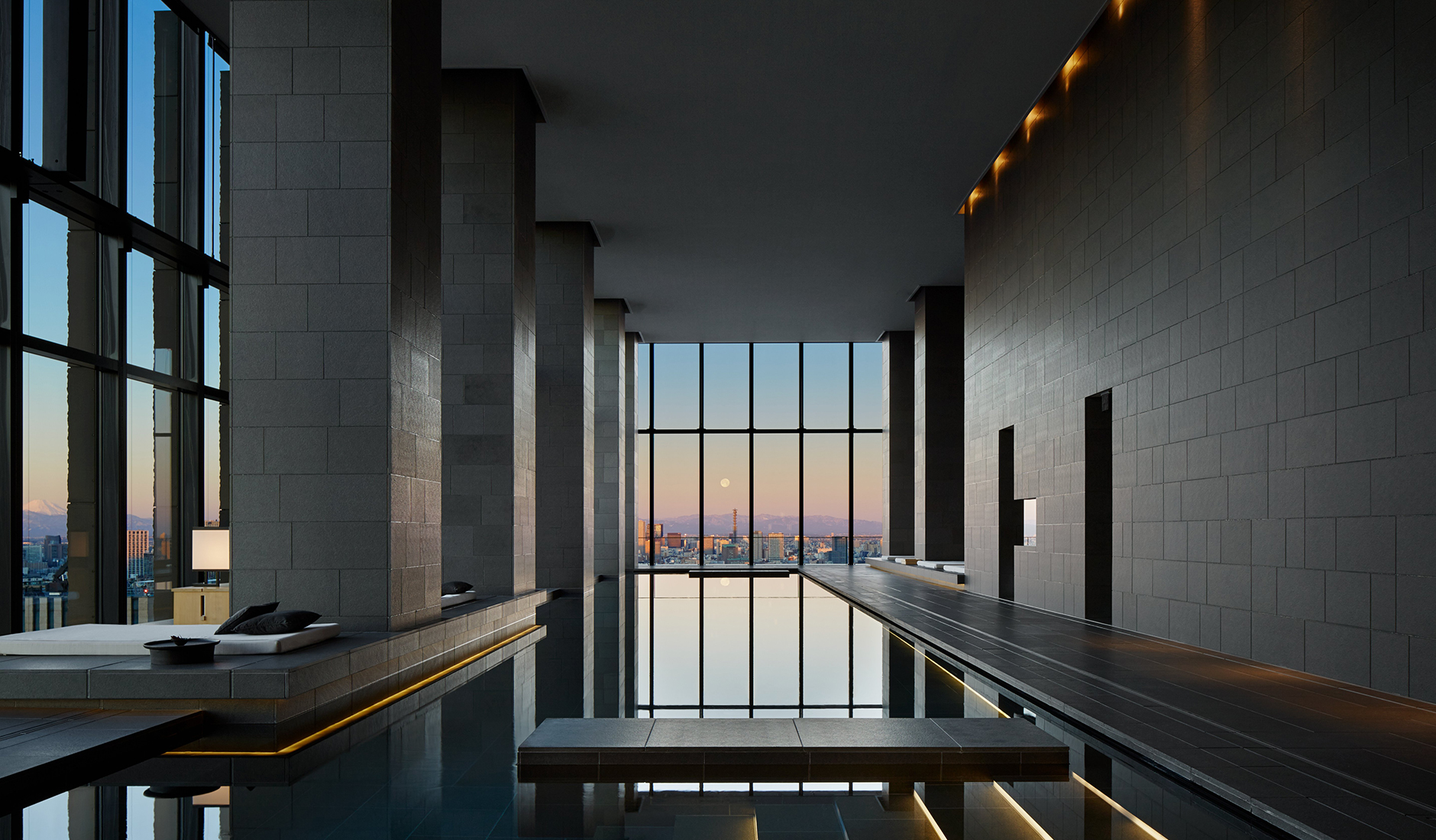 Aman Tokyo, Japan - Swimming Pool • TravelPlusStyle.com