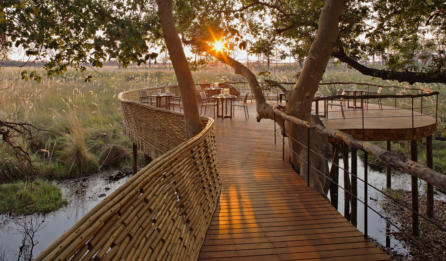 andBeyond Sandibe Okavango Safari Lodge • TravelPlusStyle.com