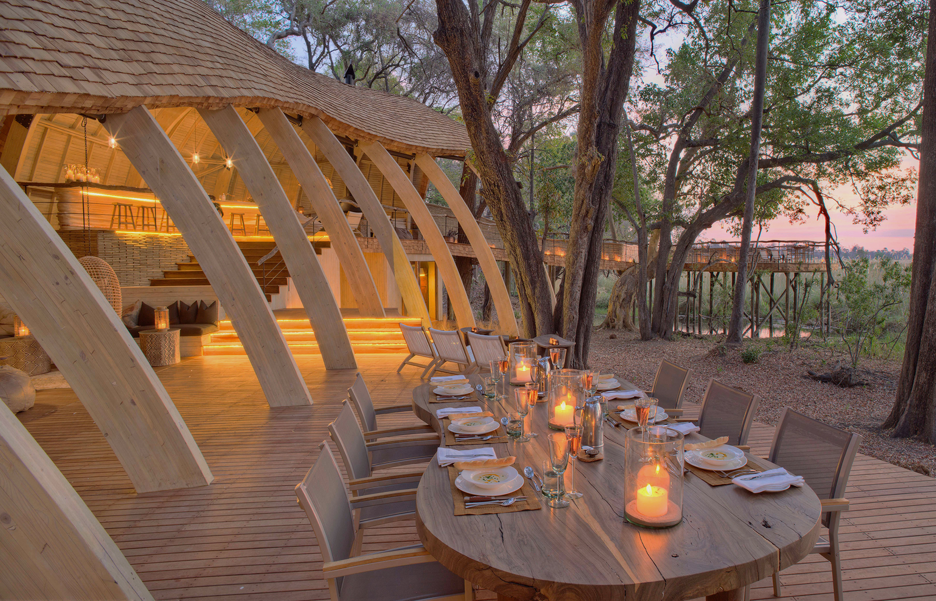 andBeyond Sandibe Okavango Safari Lodge • TravelPlusStyle.com