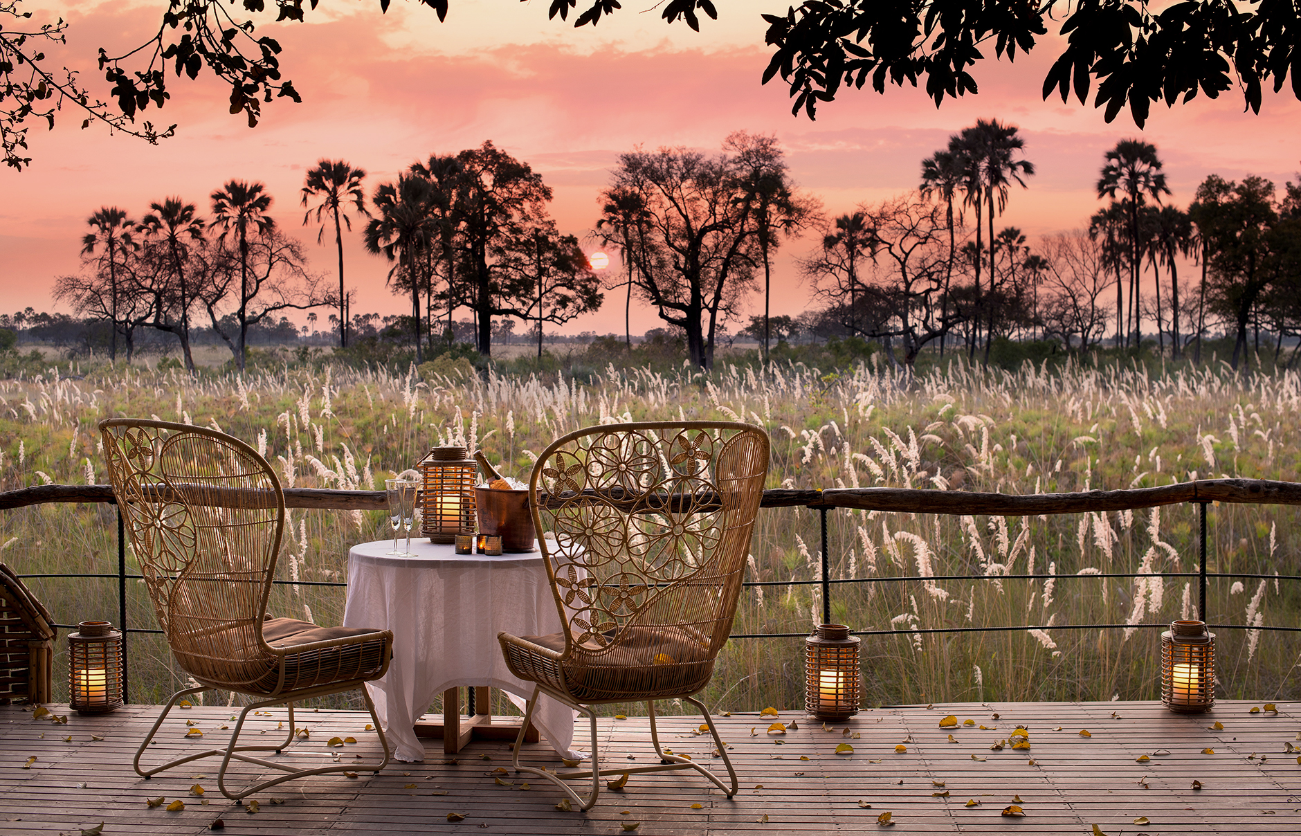 andBeyond Sandibe Okavango Safari Lodge • TravelPlusStyle.com