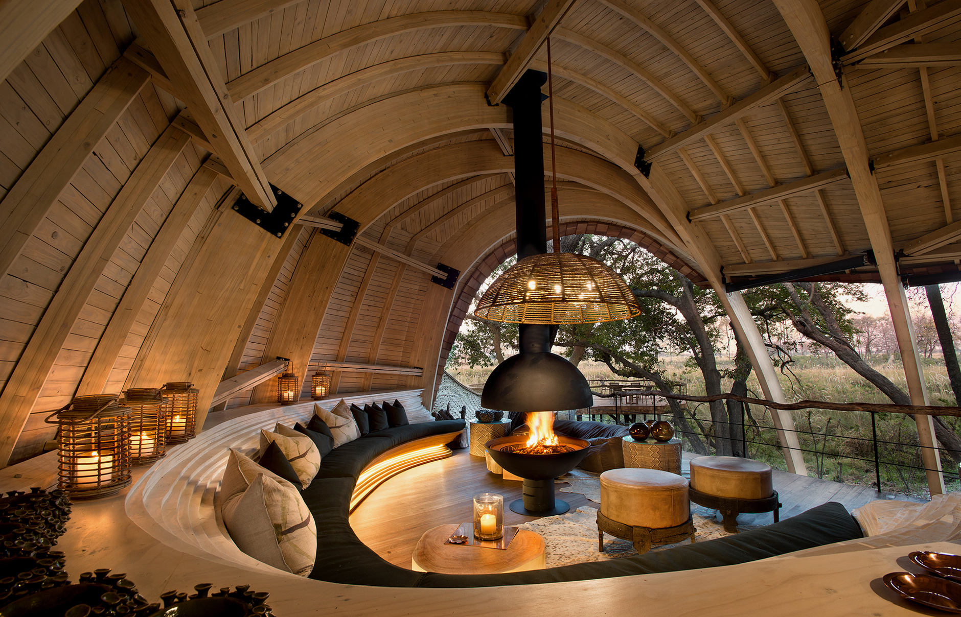 andBeyond Sandibe Okavango Safari Lodge • TravelPlusStyle.com