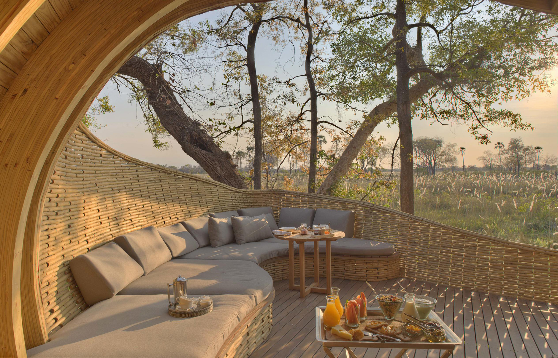 andBeyond Sandibe Okavango Safari Lodge • TravelPlusStyle.com