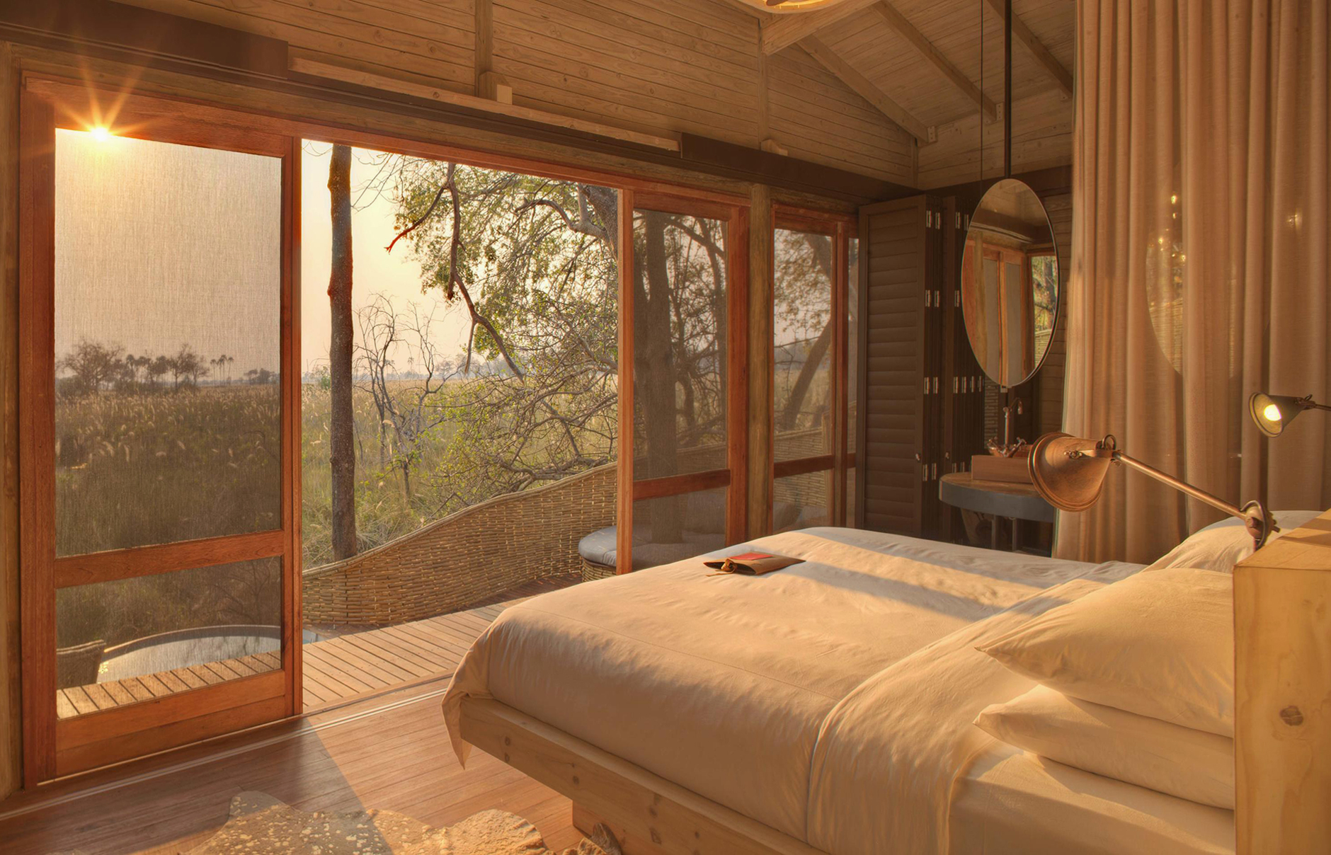 andBeyond Sandibe Okavango Safari Lodge • TravelPlusStyle.com