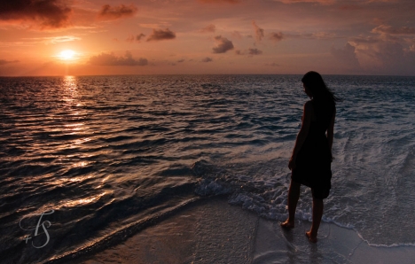 Sunset. Conrad Maldives Rangali Island. © Travel+Style
