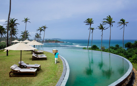 Cape Weligama, Sri Lanka. Luxury Hotel Review by TravelPlusStyle. Photo © Resplendent Ceylon