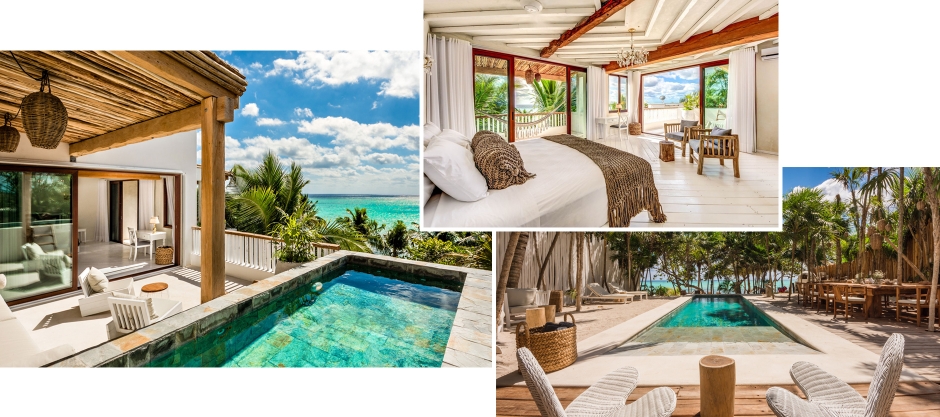 Villa La Semilla, Tulum, Mexique. TravelPlusStyle.com