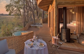 andBeyond Sandibe Okavango Safari Lodge • TravelPlusStyle.com