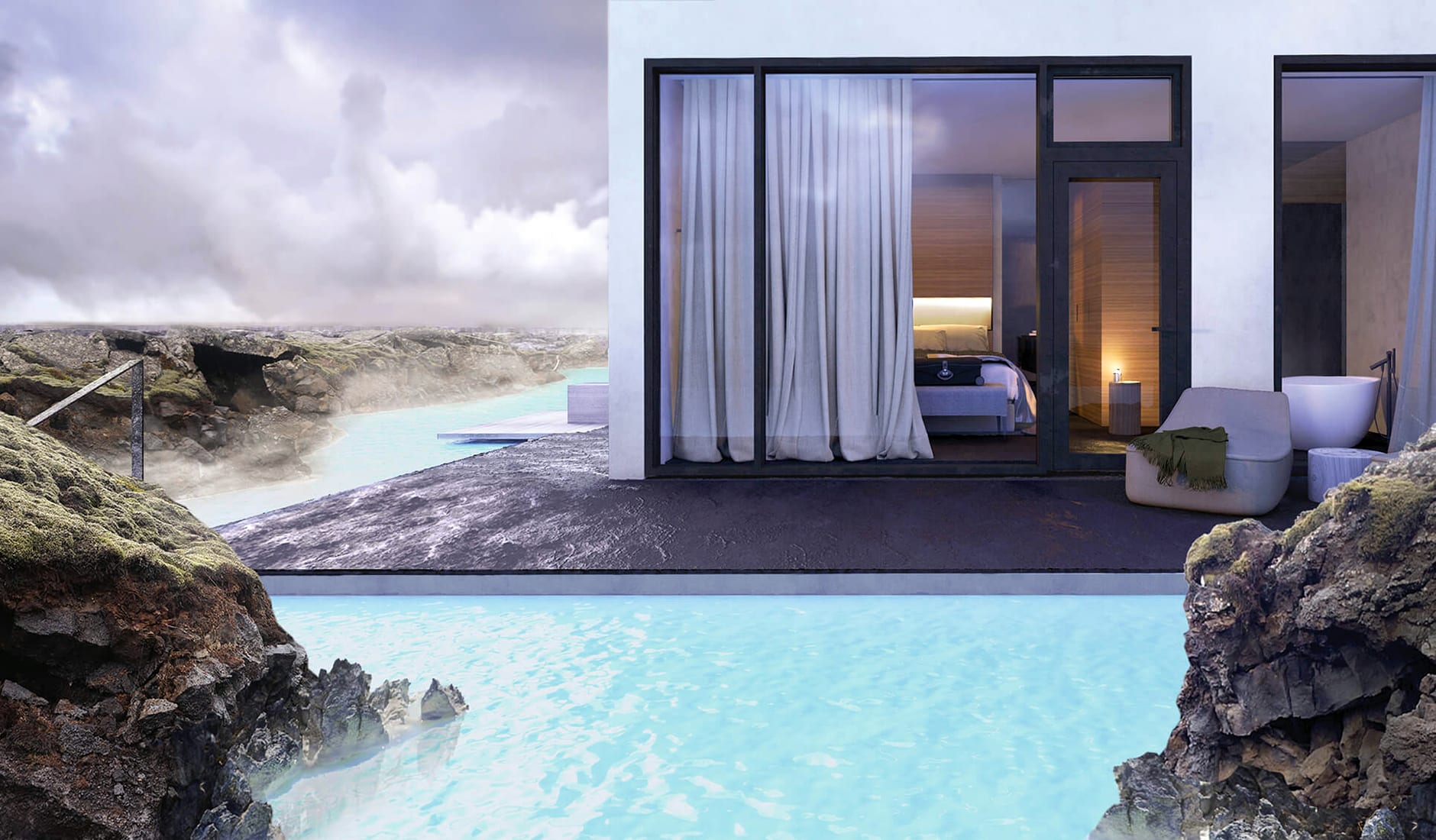 The Retreat at Blue Lagoon, Iceland. TravelPlusStyle.com