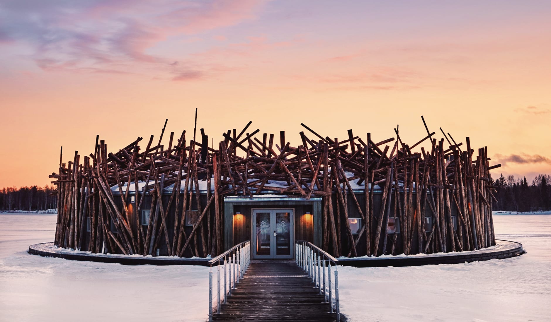 Arctic Bath, Swedish Lapland, Sweden. TravelPlusStyle.com