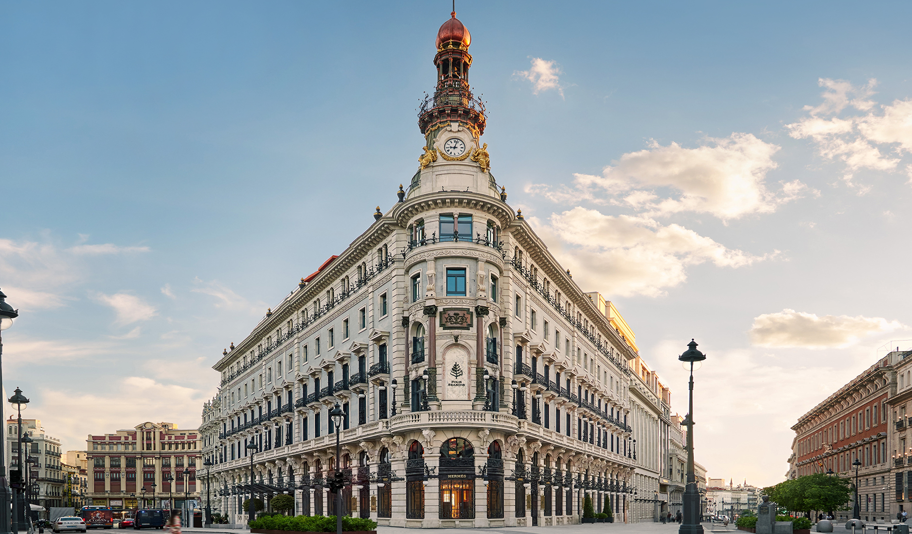 Four Seasons Hotel Madrid, Madrid, Spain. The Top 100 Luxury Hotel Openings of 2020 by TravelPlusStyle.com