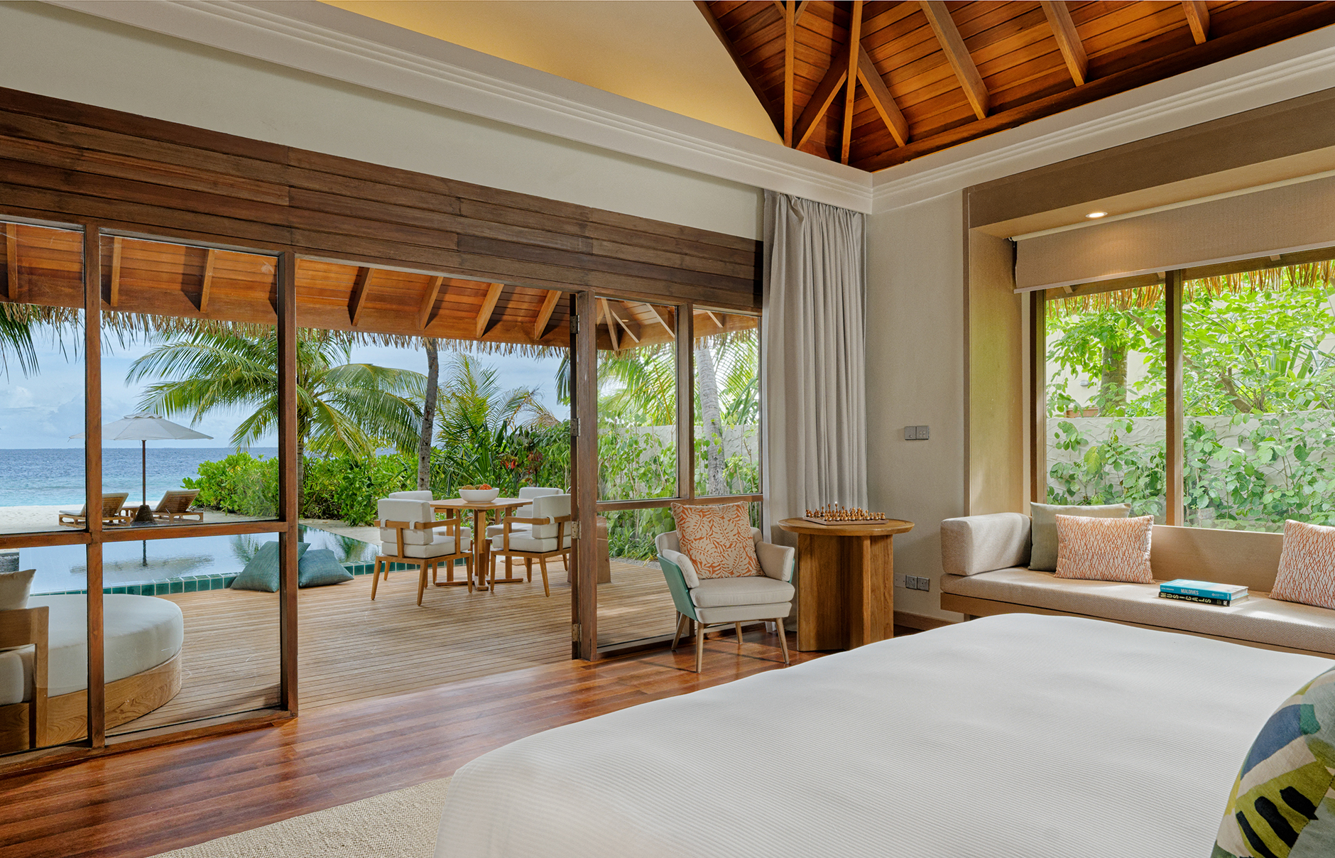 Huvafen Fushi Maldives. Luxury Hotel Review by TravelPlusStyle. Photo © Huvafen Fushi 