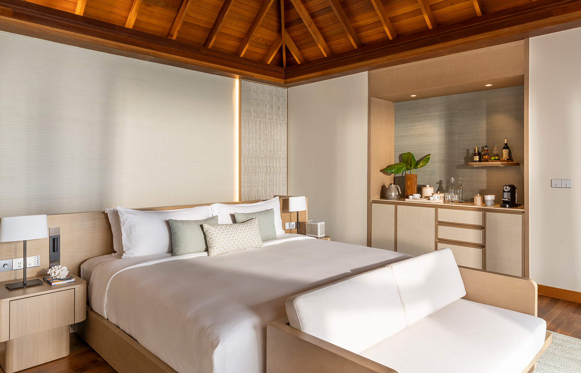 Huvafen Fushi Maldives. Luxury Hotel Review by TravelPlusStyle. Photo © Huvafen Fushi 