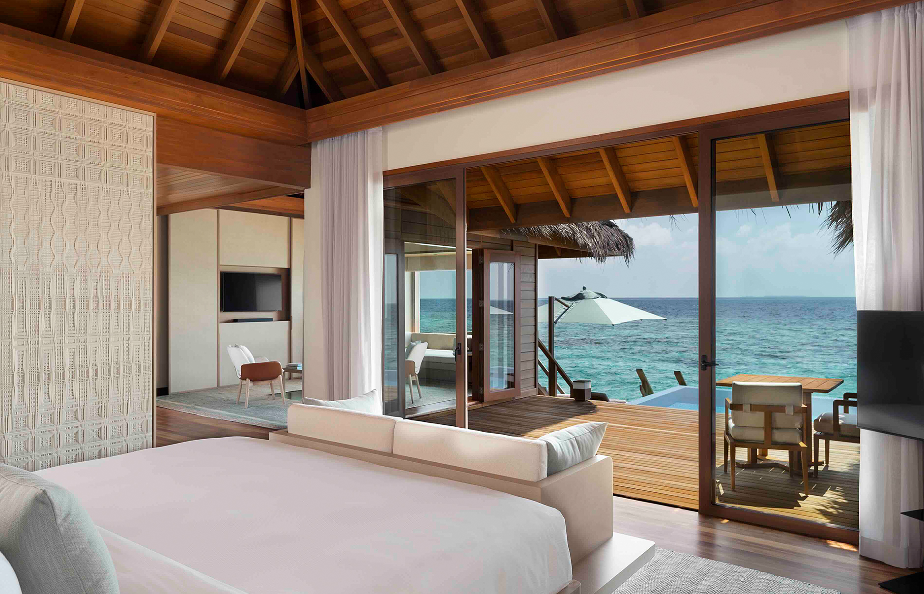 Huvafen Fushi Maldives. Luxury Hotel Review by TravelPlusStyle. Photo © Huvafen Fushi 