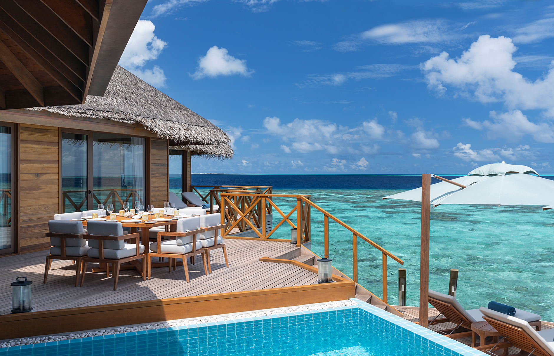 Huvafen Fushi Maldives. Luxury Hotel Review by TravelPlusStyle. Photo © Huvafen Fushi 