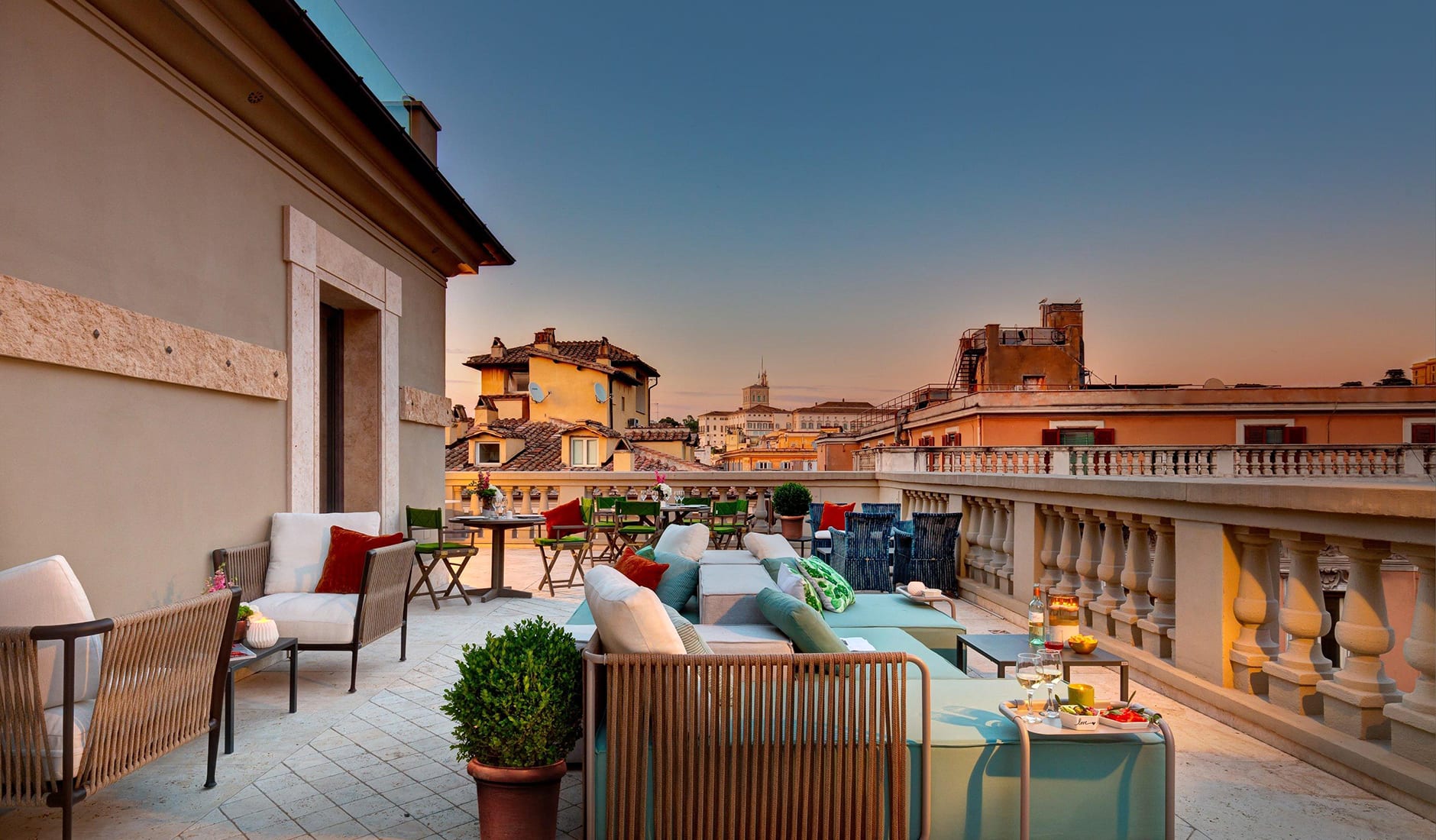 Singer Palace Hotel, Rome, Italy. TravelPlusStyle.com