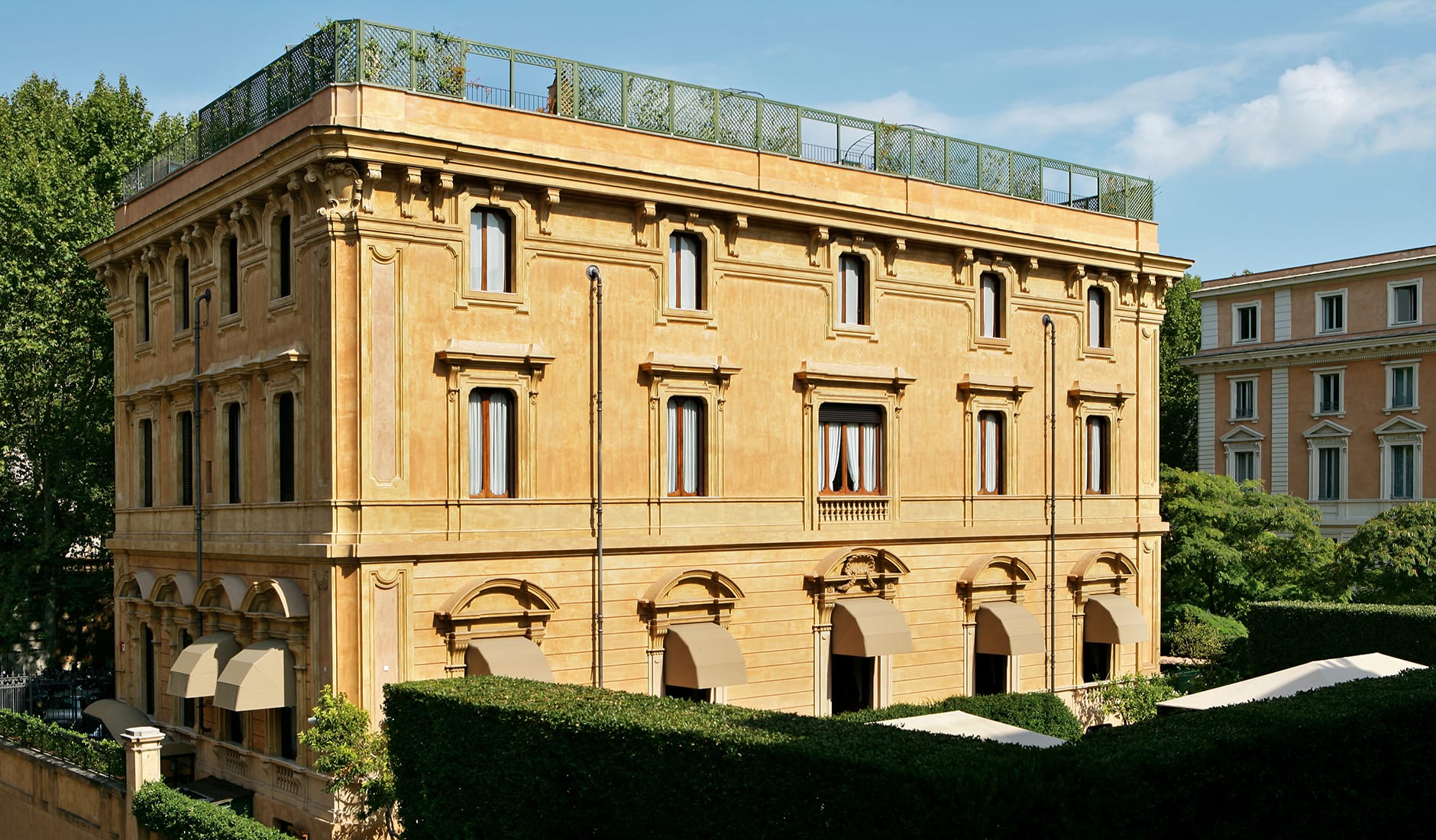 Villa Spalletti Trivelli, Rome, Italy. TravelPlusStyle.com